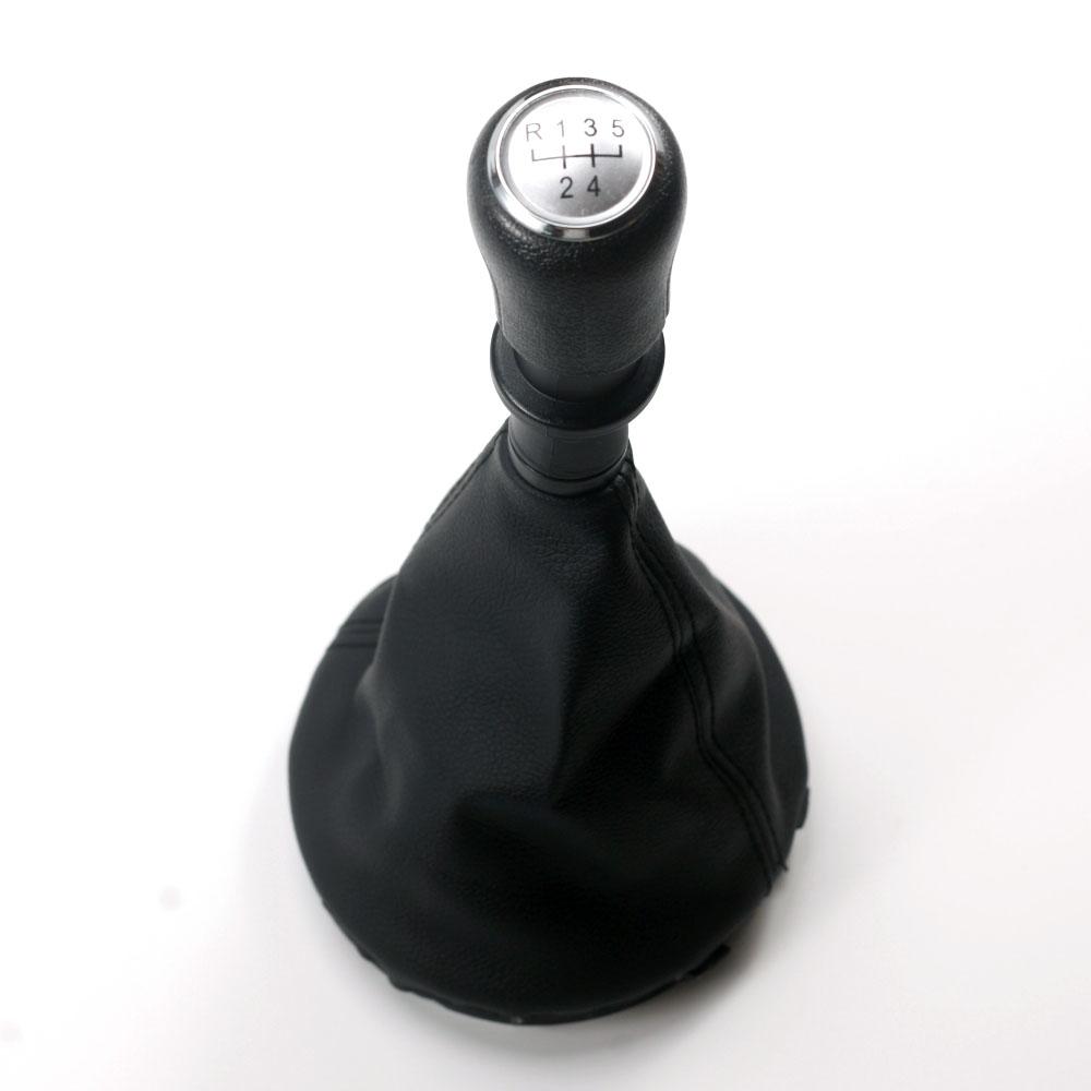 

5/6 Speed Gear Shift Knob Leather Gaiter Boot Cover For VW Volkswagen Transporter T5 T5.1 T6 Gp 2003-2011