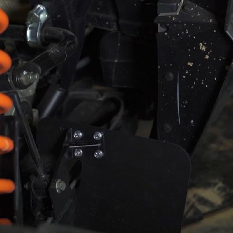 High Performances Rear Arm Protector & Mud Flap Kit Weather Resistant Rear Arm Guard & Mud Flap Suitable for XP 1000