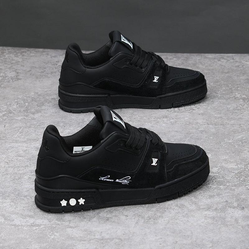 Darth Vader leather sneakers spring casual shoes couple platform black ins dad shoes 36