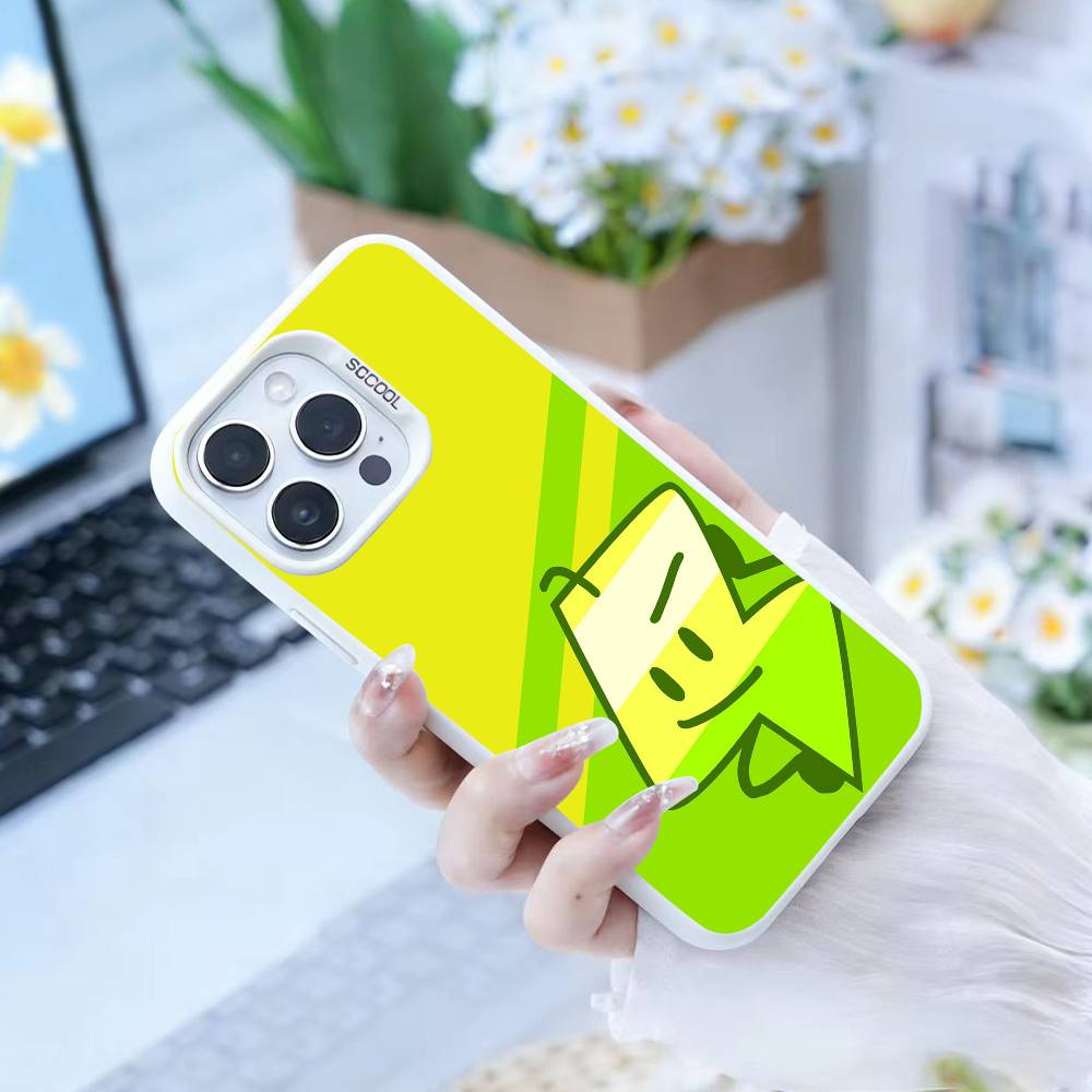 B-Bfdi C-Battle   Phone Case For iPhone 16,15,14,13,12,17,Pro,MAX White Matte Shockproof Cover