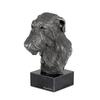 Deerhound, Scottish Deerhound - Figurine On Marble, Covered with Silver Metal, Handmade, Brand Art-Dog
