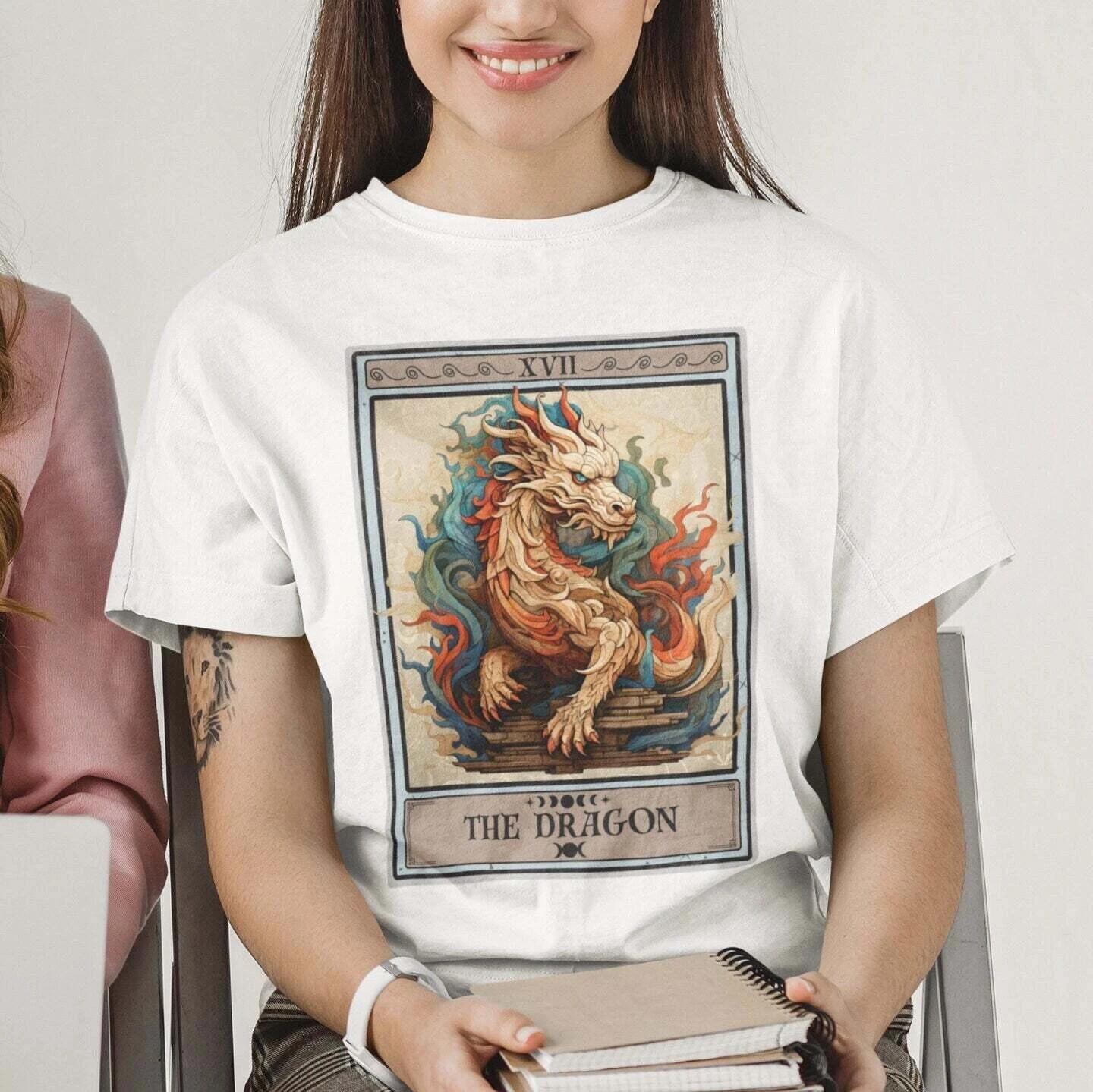The Dragon Tarot Card Shirt 4XL