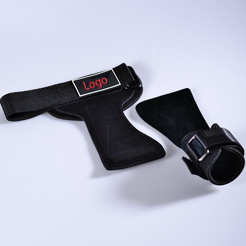 2023 Adjustable Fingerless Fitness Workout Sports Training Cycling Custom Logo Gym Weight Lifting Gloves Men