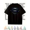 European sizes Men'S Justice League Graphic T-Shirt , Black Casual Crew Neck Short Sleeve Tee, Comfortable Fit for Spring/Summer, Everyday Tshirt
