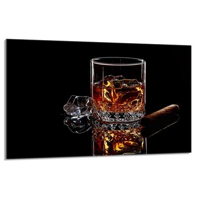 Glass Hob Protector 80x52 Whisky