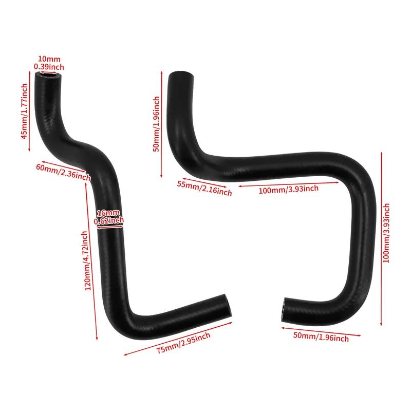 Motorcycle Oil Cooler Hose Line Rubber Oil Drain Tube For Harley Touring Road King Electra Street Glide Ultra Tri FLTRX 2011-16