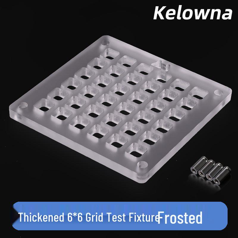 Mechanical Keyboard Switch Tester with Metal Bracket and Thick Acrylic Transparent Frame