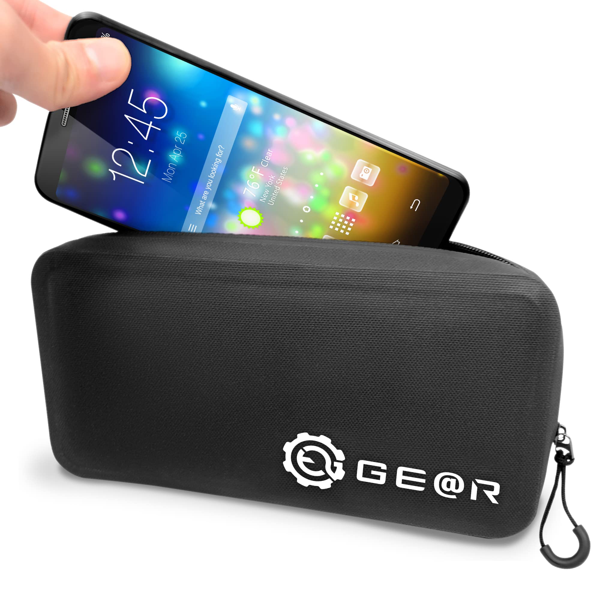 

Geartle Cycling Pouch No More Ziploc Waterproof Smartphone Road Bike Includes Emergency Contact Waterproof Cashless Black - Bags, Pouch, Pouch, Pouch, чёрный