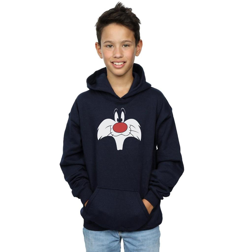 Looney Tunes Boys Sylvester Big Face Hoodie