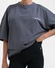 BOXRAW We Dont Play Boxing Oversized T-Shirt - Women'S W Bxrw-U-Wdpbt-W [Grey/Pink] (Type A)