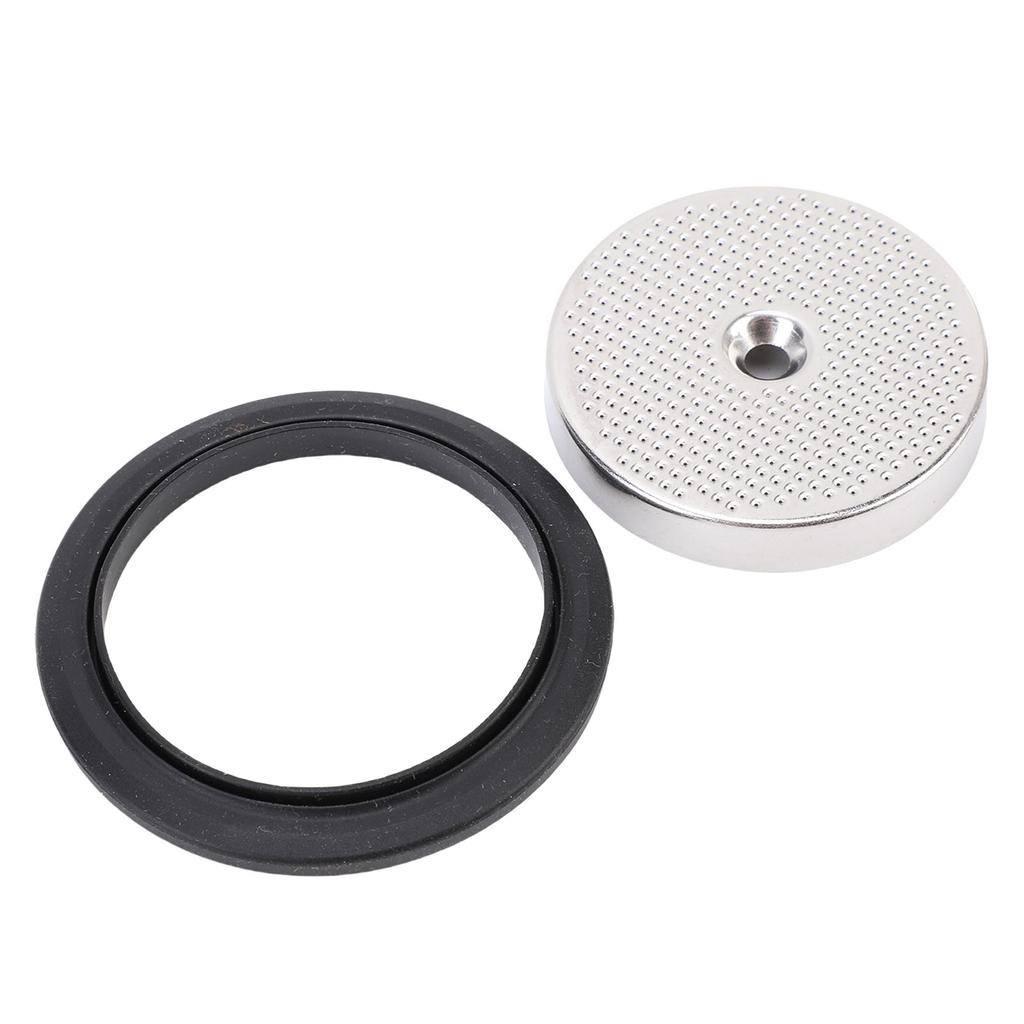 Shower Screen Replacement for ES601 655 701 Coffee Machine Precision Shower Holder with Silicone Ring Screw