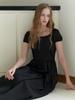 Liel Princess Line Dress (Black)