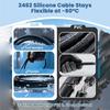 Insulated Helmet Heater Wire With Rapid Heat Technology Heated Shield Cord For Snowmobiling And Outdoor Adventure