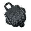 Black Crocodile Pattern PU Leather Oil Fuel Tank Travel Bag Motorcycle Waterproof Magnetic For Harley 883