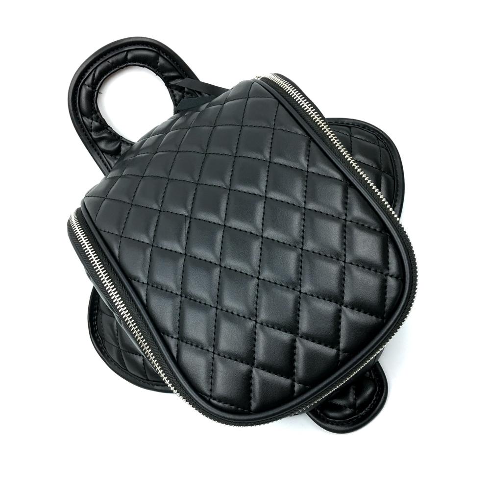 Black Crocodile Pattern PU Leather Oil Fuel Tank Travel Bag Motorcycle Waterproof Magnetic For Harley 883