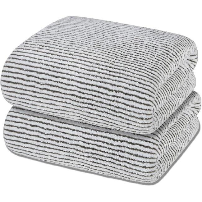 Microfiber Bath Towel, Soft and Super Absorbent Bathroom Shower Towel, Plush Drying Off Towel, Multipurpose Use for Hotel, Gym, Sports, Swimming,
