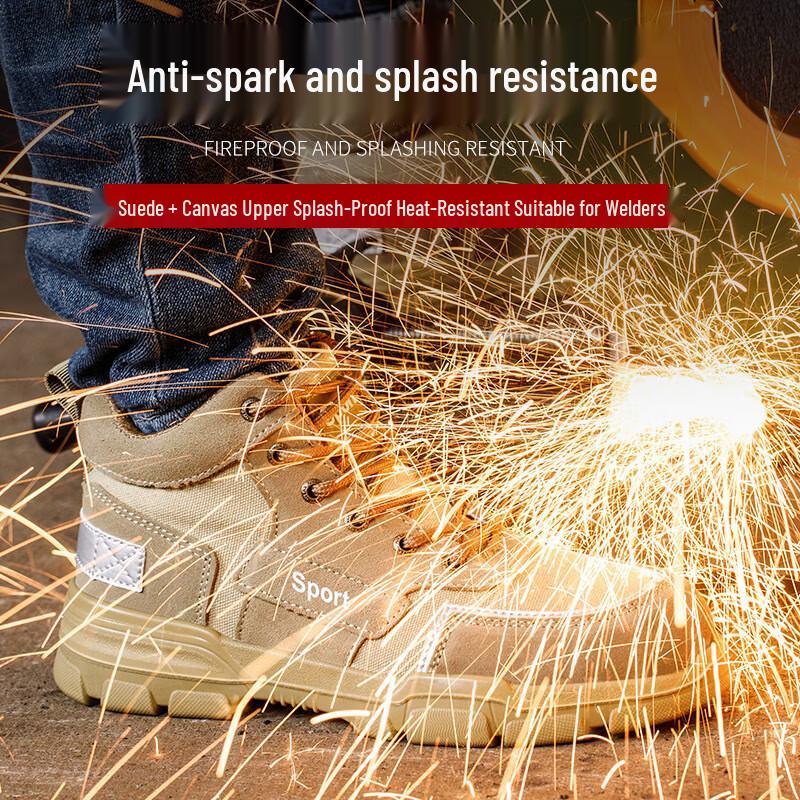 Huizumei Winter Steel Toe Safety Shoes