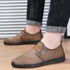 Neue Sommer-Mesh-Schuhe für Herren Dünne und atmungsaktive hohle Mesh-Schuhe Rutschfeste und abriebfeste Herrensandalen