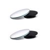 1pc Car Rearview Mirrors 360-degree Rotating Car Small Round Mirror Rearview Mirror Car With Large Field View Mirror Blind