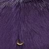 Burberry Adjustable Leather Crossbody Bag With Magnetic Closure In Calfskin And Goat Hair Women Shoulder Bag Satin-Purple 80755101
