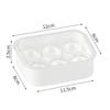 Ice Cube Trays Silicone Ice Cube Tray for Freezer Round Ice Cube Molds Easy Release Ice Cube Maker for Whiskey Cocktail