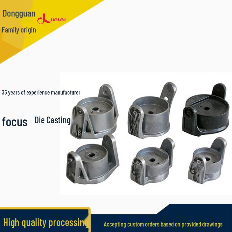 High-Quality Aluminum Alloy CNC Machined Die Casting with Surface Treatment, Custom Drawings Accepted