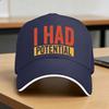 I Had Potential Baseball Cap  Design Print Trucker Hat Summer Unisex Unisex Tennis Skate Snapback Cap