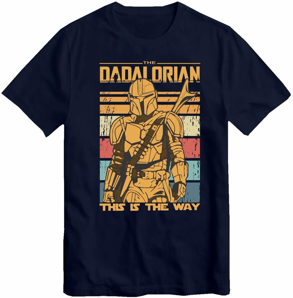 

Футболка Dadalorian, Футболка для тата, Подарунок чоловікові, Подарунок на День батька Різдво Верх N 4XL