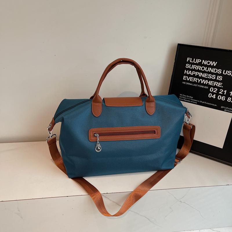 Reisetasche mit großer Kapazität für kurze Strecken, Damen-Sporttasche, Pendler-Tragetasche mit Buchstabenaufdruck