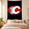 Calgary Flames Tapestry highquality for decorating living room bedroom dorm walls ideal as bedroom wallart orholiday gift