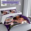 3pcs Bratz1 pattern bedding set duvet cover set includes duvet cover &pillowcases, perfect all season bedroom decoration & gift