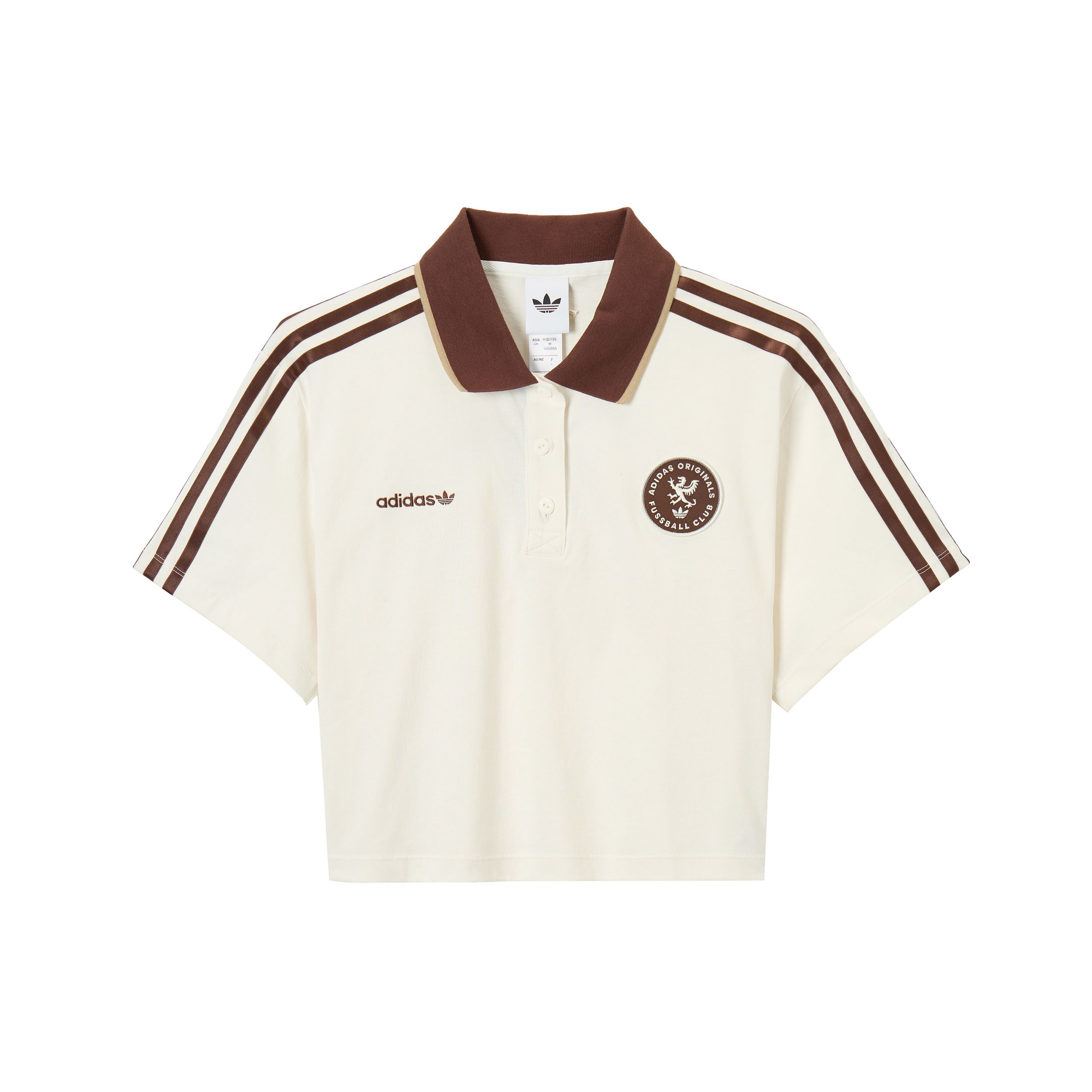 

Adidas Originals Trefoil Series SS25 Casual Loose Fit Short Sleeve Polo Shirt Women Tops KH1187 M