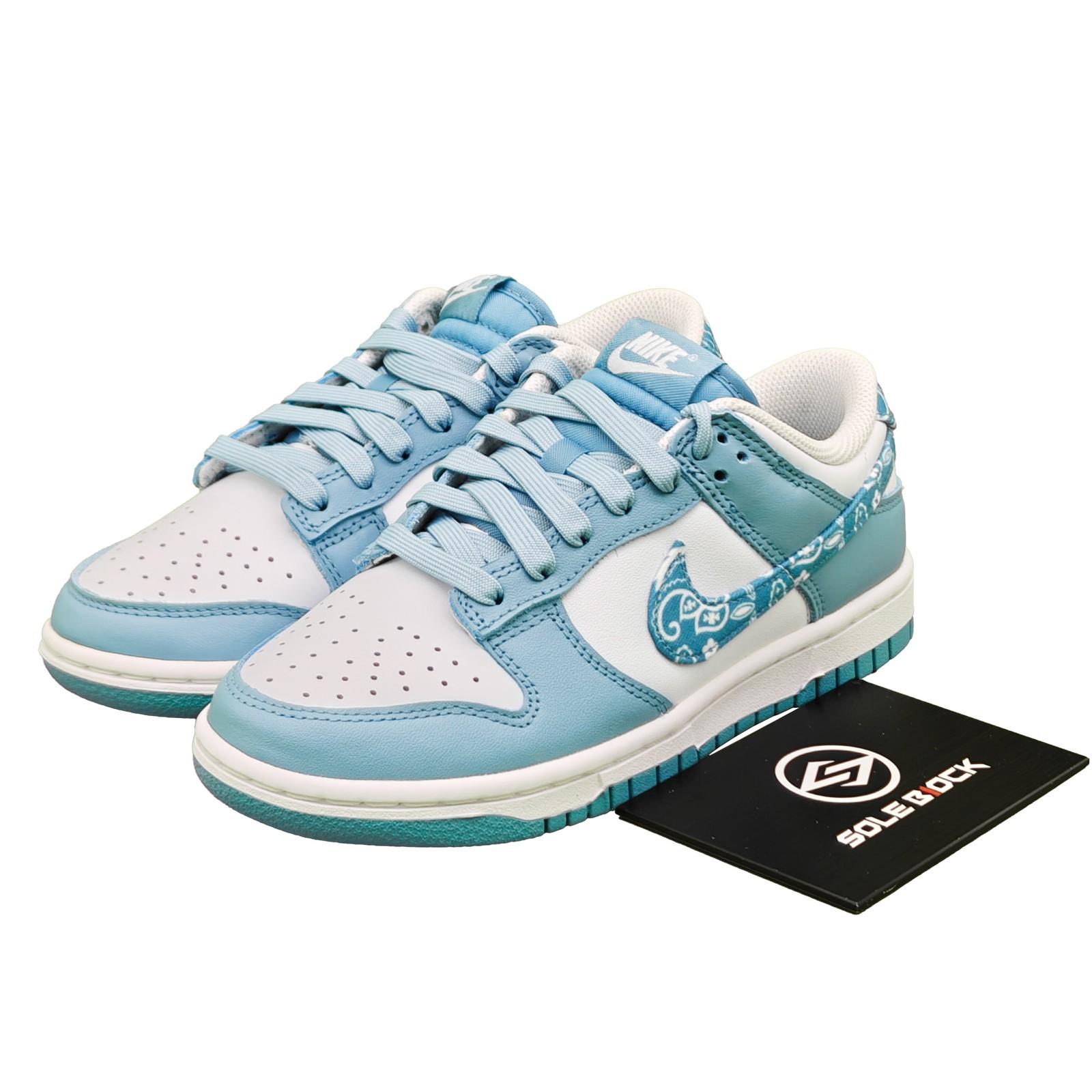 Nike Dunk Low Blue Paisley 2022 - Women s DH4401-101 36