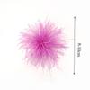 Broches à Plumes Grandes 8-10cm Design Exagéré Broche à Plumes Accessoires Accessoires pour Cheveux