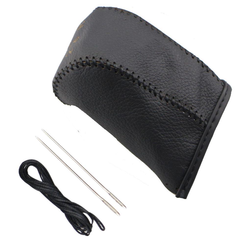 Piele Mașină AT MT Cap Schimbător de Viteze Husă Guler Schimbător de Viteze pentru Mitsubishi Outlander Lancer Evolution Pajero ASX Accesorii