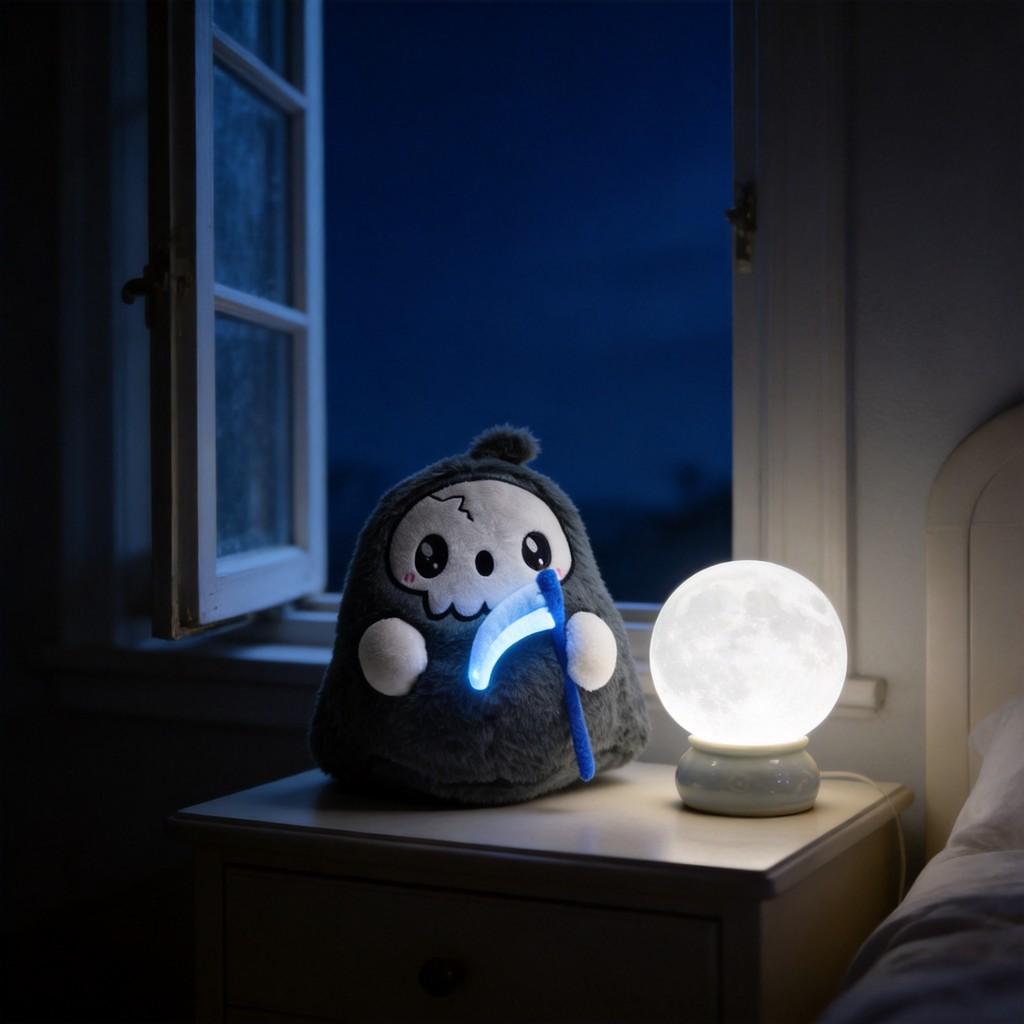 Peluche Medico della Peste Con Caratteristiche Luminescenti al Buio Per Decorazione di Halloween e Collezionisti