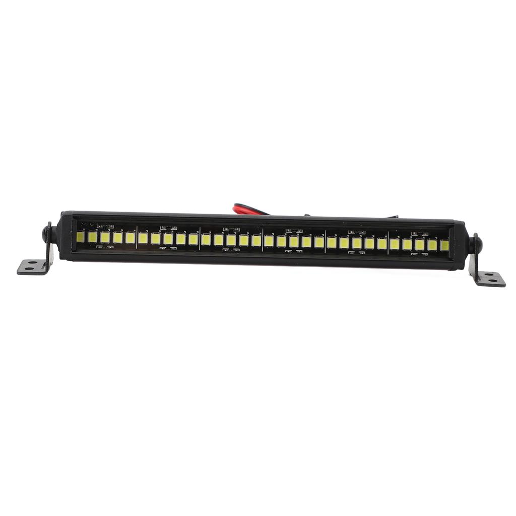 RC Light Bar 30 LED 5.4 Inch Aluminum Alloy Super Bright RC Car Roof Lamp Spotlight for Axial SCX10 1/10 RC Crawler Cars