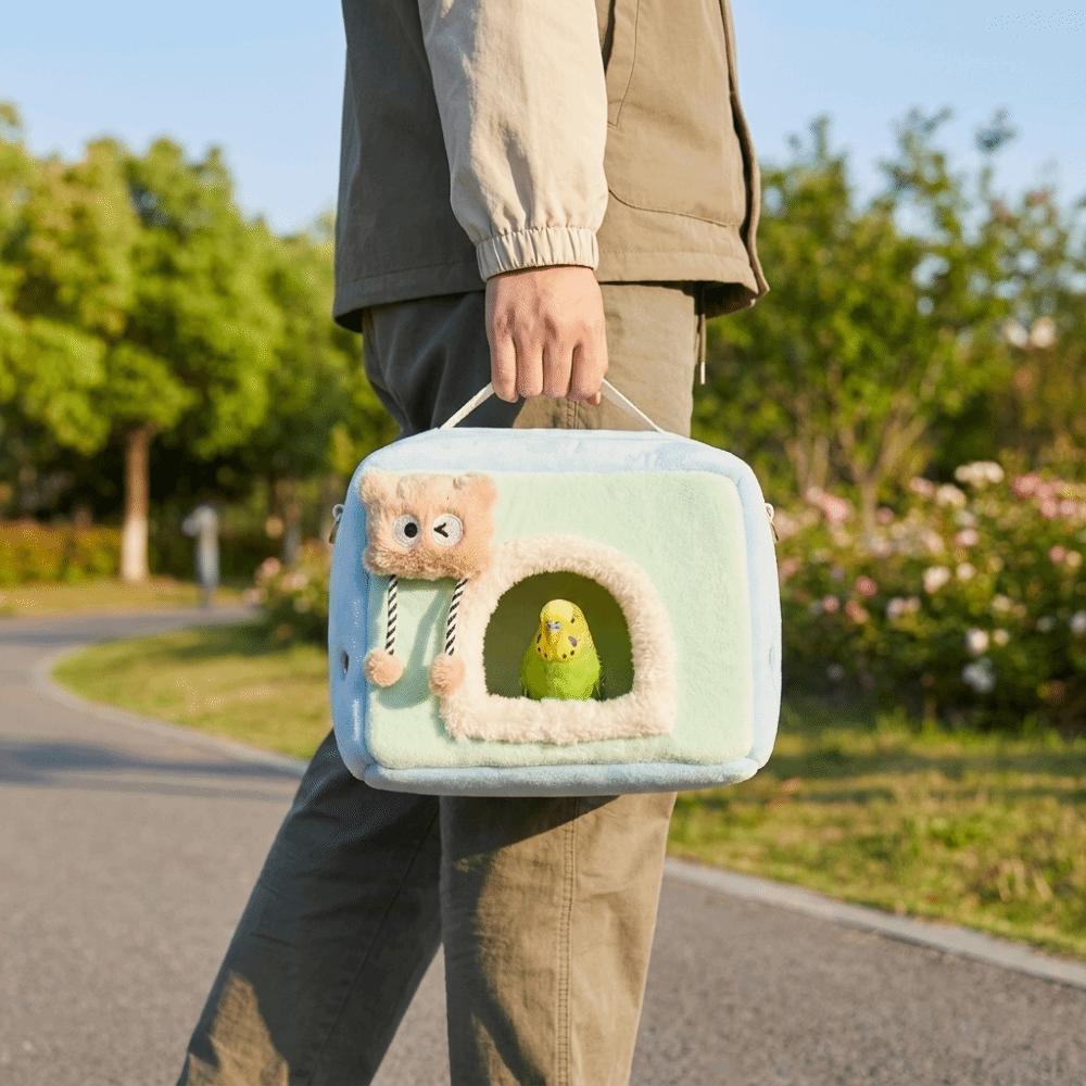 Soft Hamster Carrier Bag Warm Small Pet Carrier Portable Pet Travel House Travel