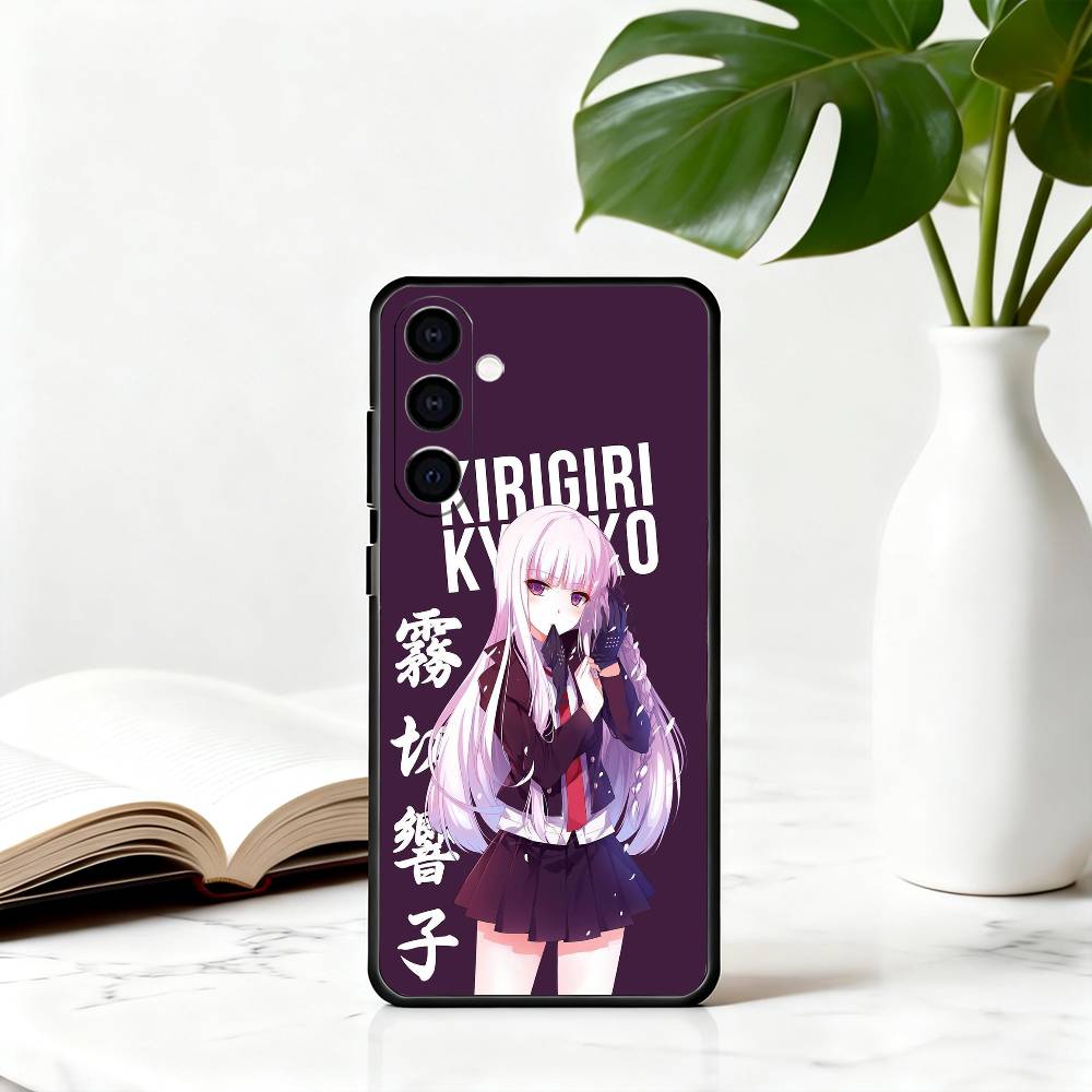 D-Danganronpa K-Kyoko K-Kirigiri-DKK Phone Case For Samsung Galaxy A73,A72,A71,A70,A53,A52,A51,Soft Silicone Black Cover