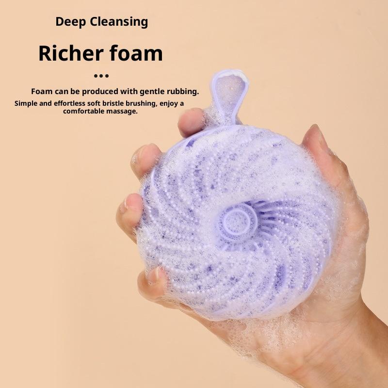 Soft Silicone Body Scrubber Scalp Exfoliating Non-Irritating Body Wash Massager Bath Shower Brush Body Scrub Skin Care Bath Tool