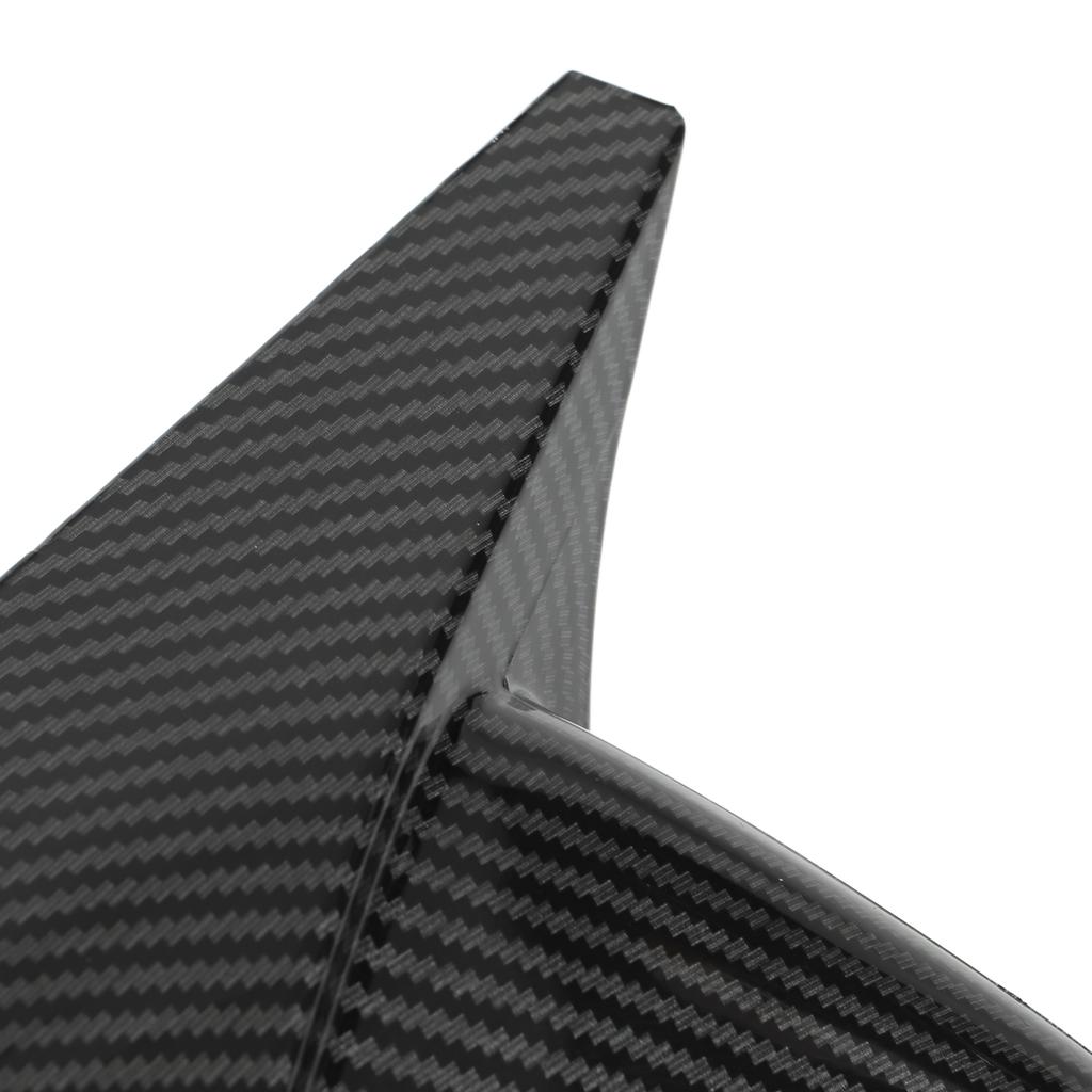 Pair Rr View Mirror Protective Covers Left Right Snap In Replacement for MK6 2018+(Glossy Black )