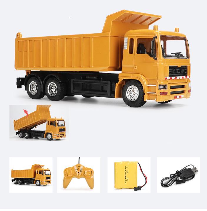 

1:24 Remote Control Truck Crane Toys 2.4G Rc Lift Simulation Engineering Crane Eletric Model Children S Toy Model Rc Car Gift