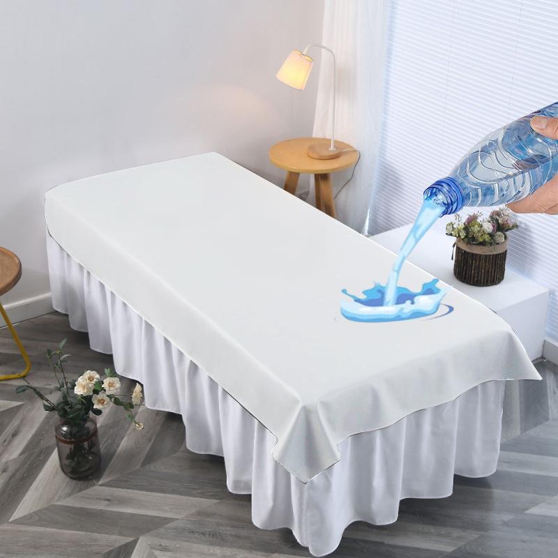 Spa Beauty Salon Massage Table Bed Sheets Water-proof Oil-proof TPU Massage Table Cover With Face Hole Reusable Bedspreads