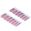 14pcs SelfAdhesive Nail Sticker DIY Glitter Fashionable Nail Polish Strip Full Wraps Decal(02 )