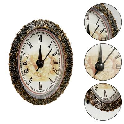 DIY kwarcowy zegar wkładka ruch rzymskie cyfry wymiana styl vintage 95x70MM