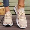 Shoes women's fashion women's shoes color matching casual shoes light mouth soft sole flying woven shoes breathable and comfortable sports shoes