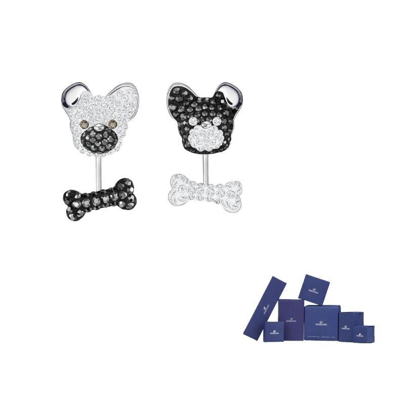 Swarovski Asia Exclusive Collection Stud Earrings Womens Original brand box