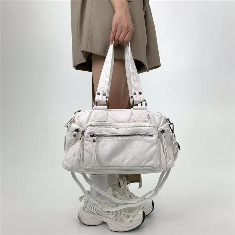 Ladies Y2K Millennium Spice Girls Tote Bag Multi Pocket Street Vintage Shoulder Crossbody Bag