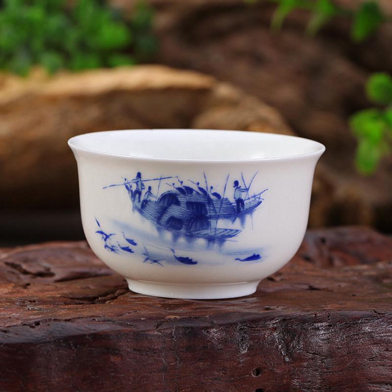 Miniature Ceramic Gongfu Tea Tasting Cup - Extra Small Chaoshan Set