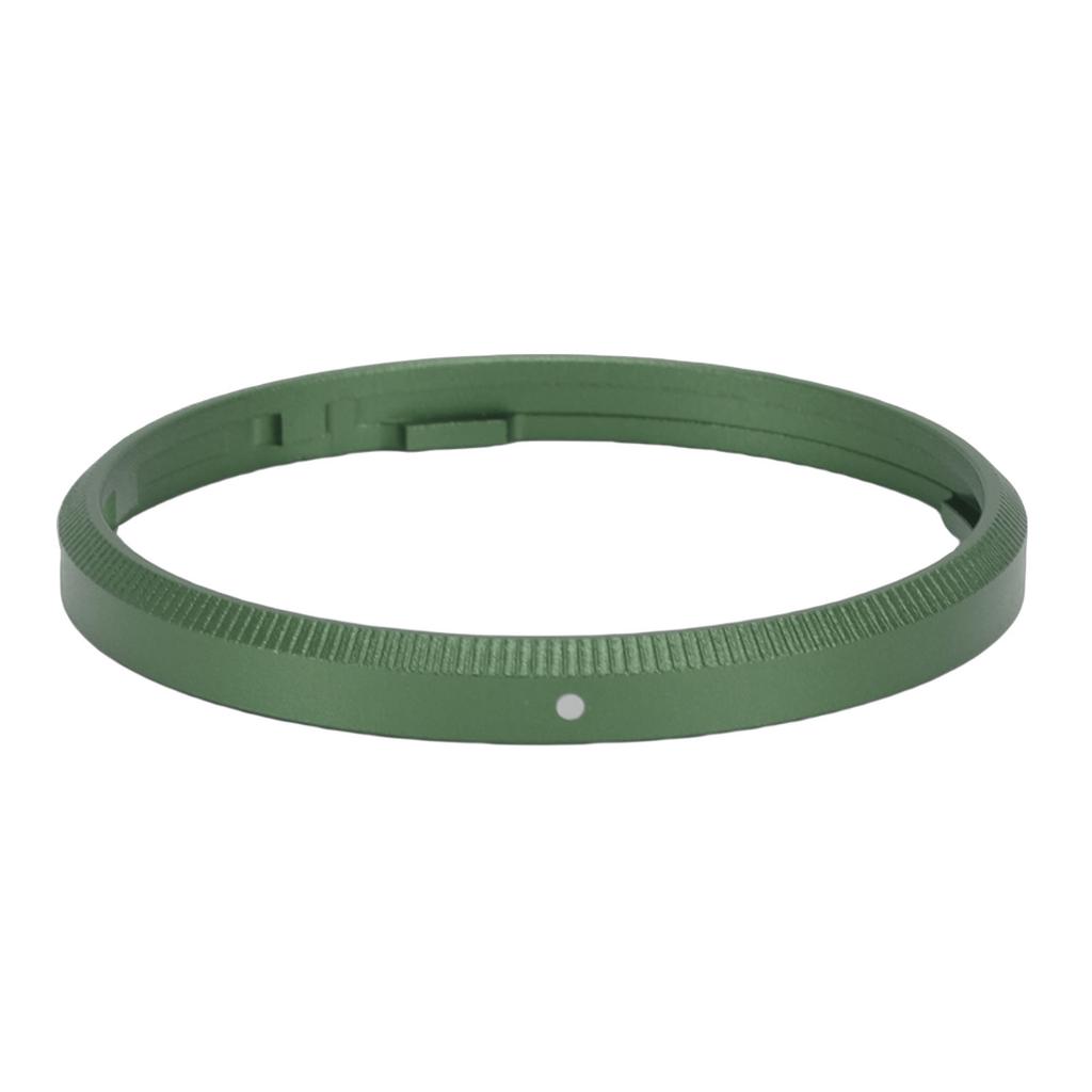 Metal Decorate Ring Fit for Ricoh GR3 Camera Aluminum Alloy Camera Lens Decoration Ring Cap Green